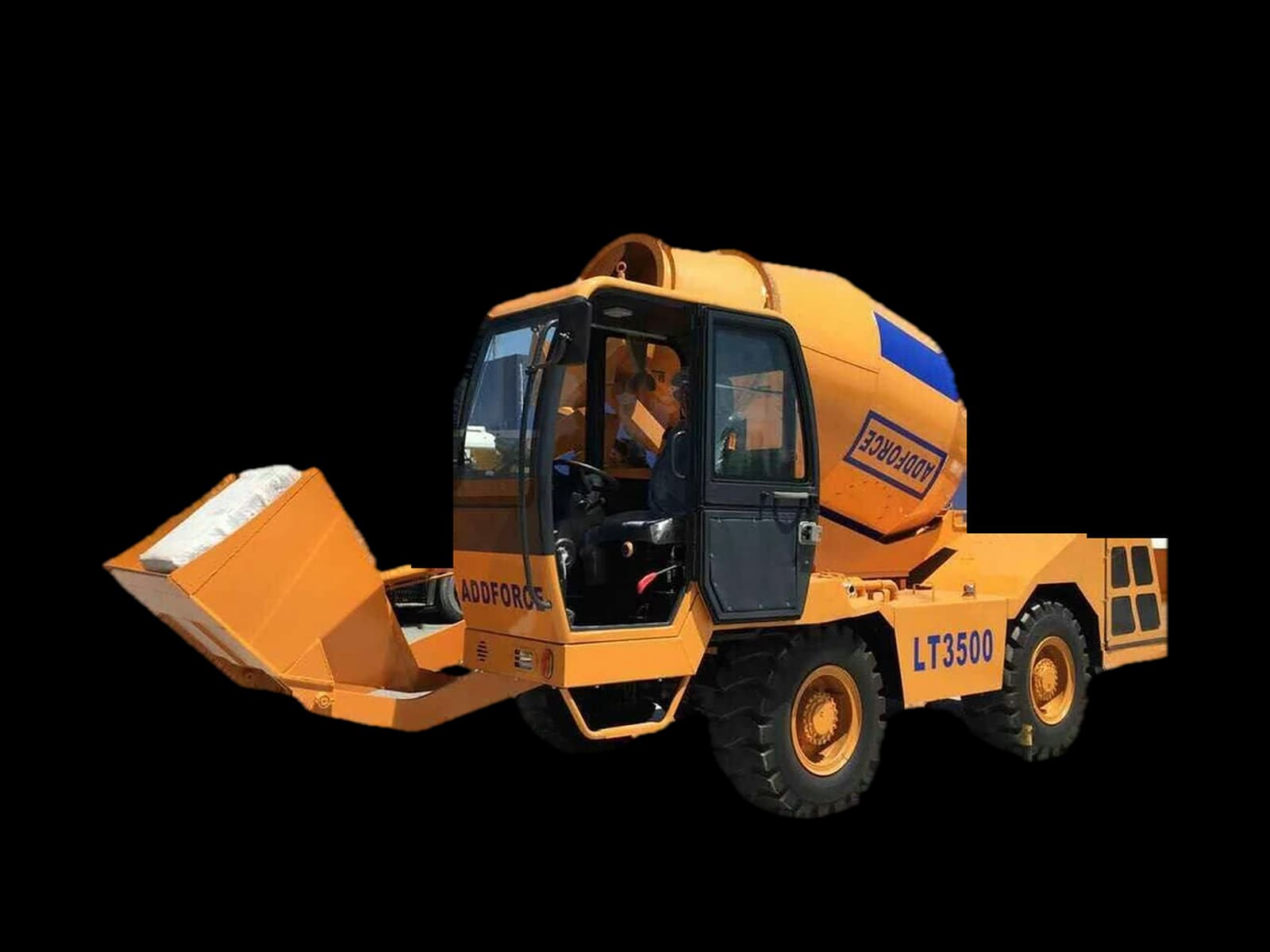 ADDFORCE LT3500 — Oʻzi yuklanadigan beton qorishtirgich